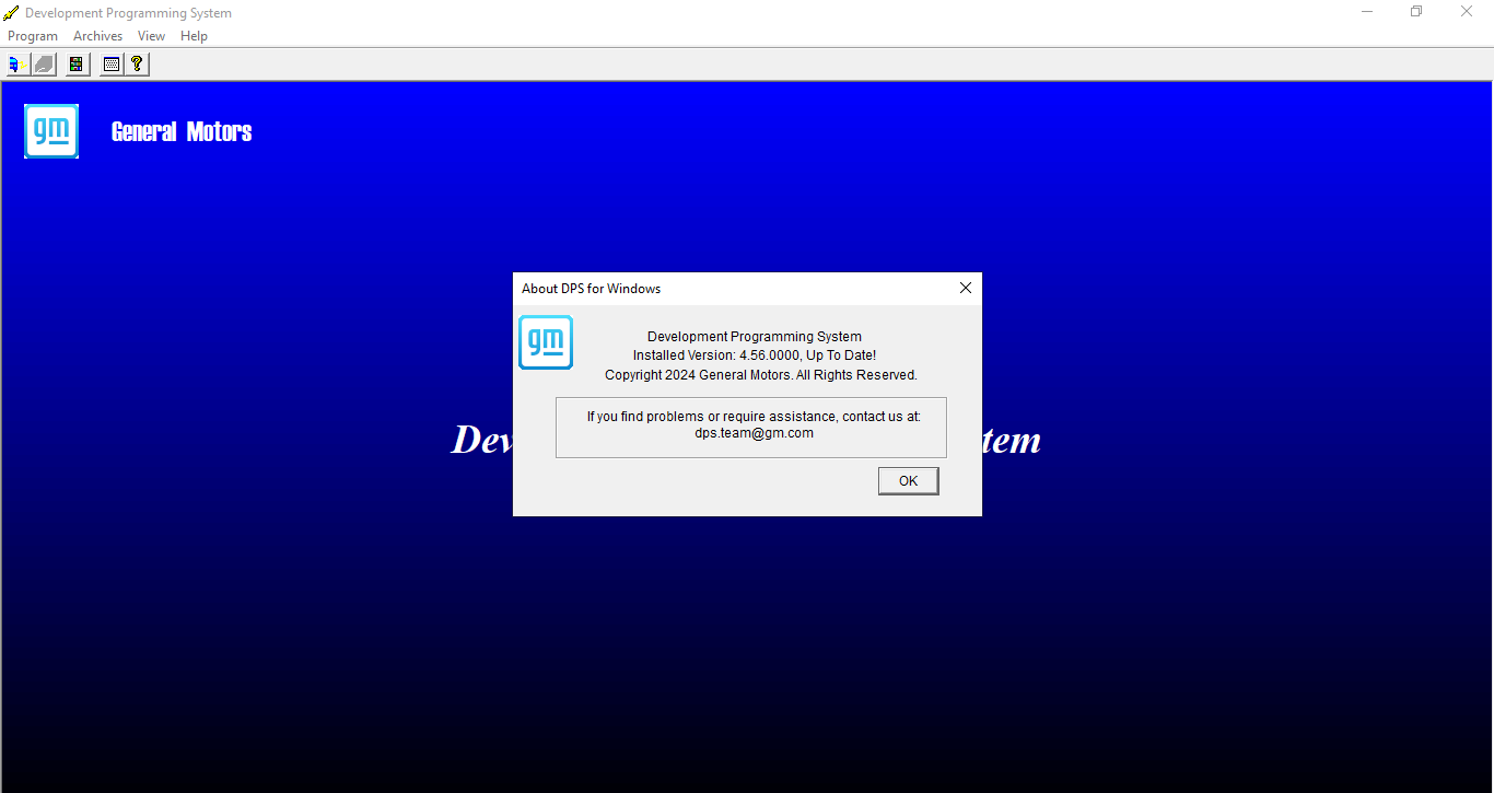 DPS - Development Programming System