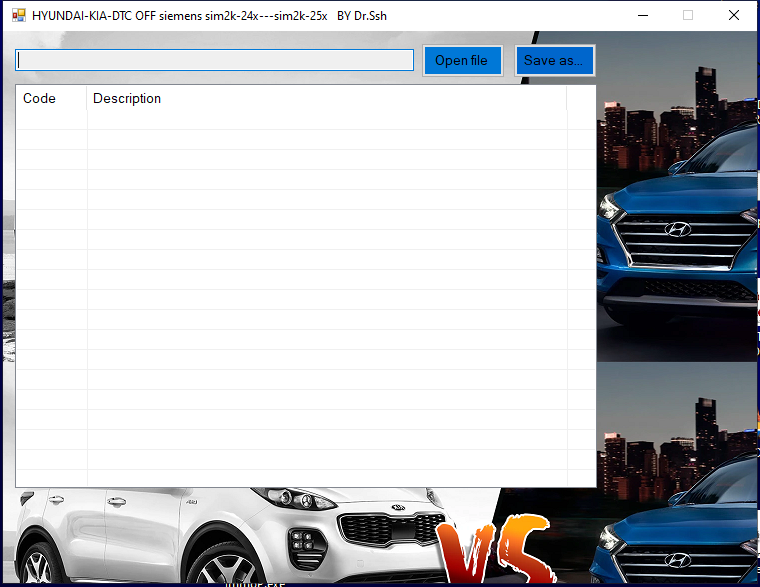 Kia Hyundai DTC Editor