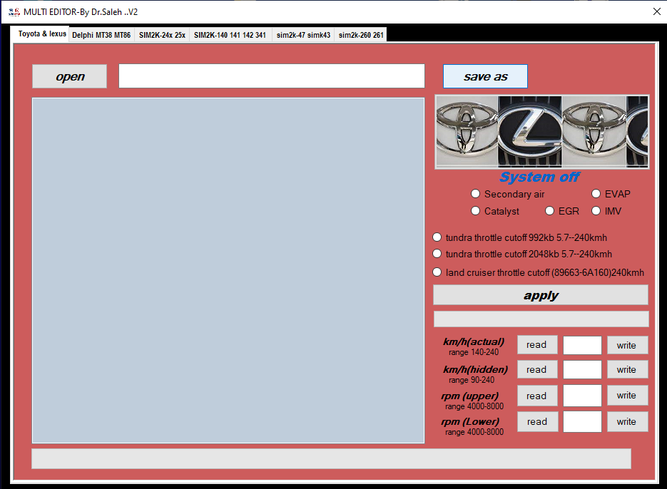 Multi Editor Tool