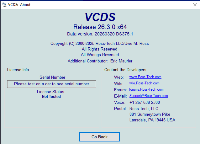 VCDS - VAG Diagnostic Software